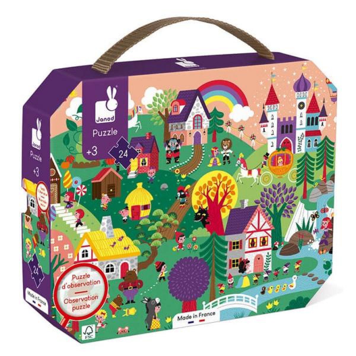 Janod Puzzle Pohádky 24 ks