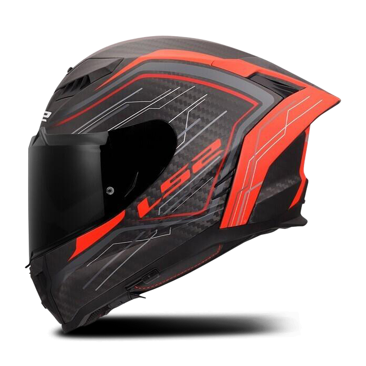 Integrální Helma LS2 FF807 Dragon Subic ČervenáXL