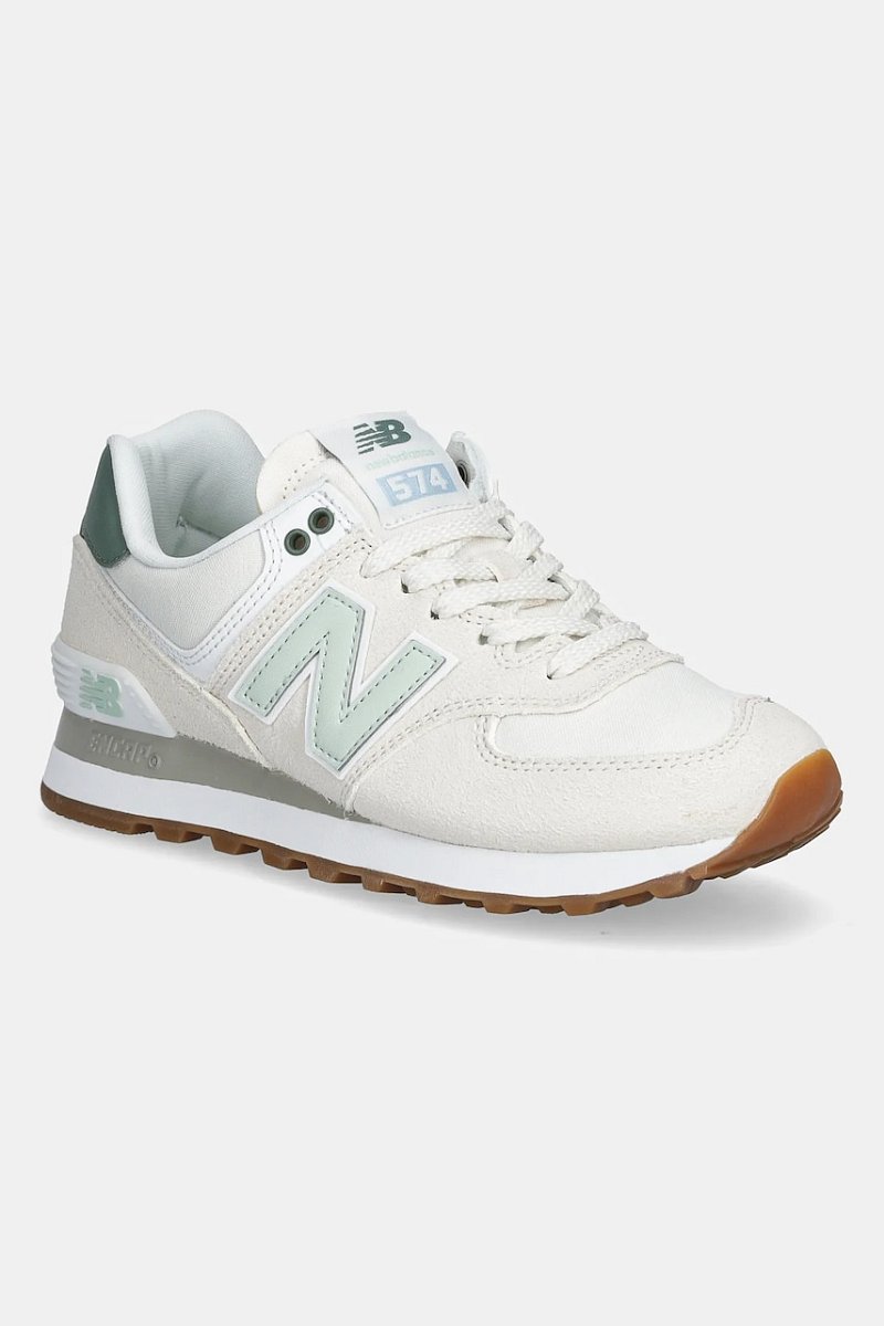 Sneakers boty New Balance 574 béžová barva, WL574CGR