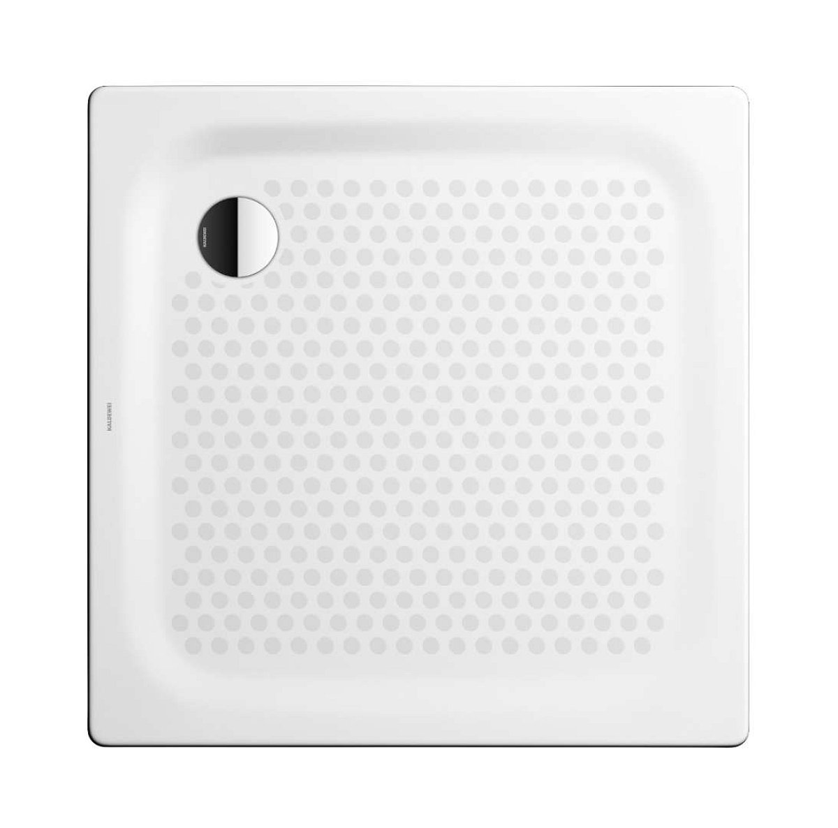 Kaldewei Avantgarde - Sprchová vanička Superplan 399-1, 120x120 cm, celoplošný antislip, Perl-Effekt, bez polystyrénového nosiče, bílá 447130023001