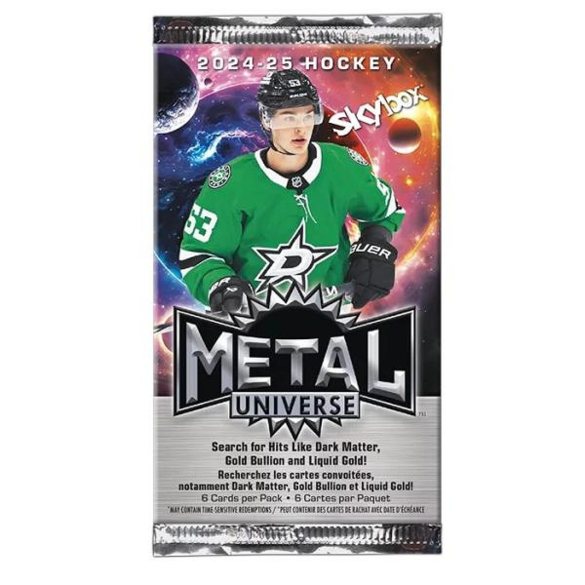 2024-25 Upper Deck Skybox Metal Universe Hockey Blaster balíček