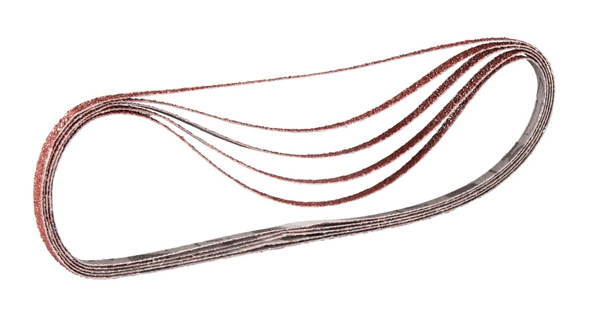 Makita Příslušenství - Brusný pás 6x533 mm, zrnitost 120, 5 ks P-43228