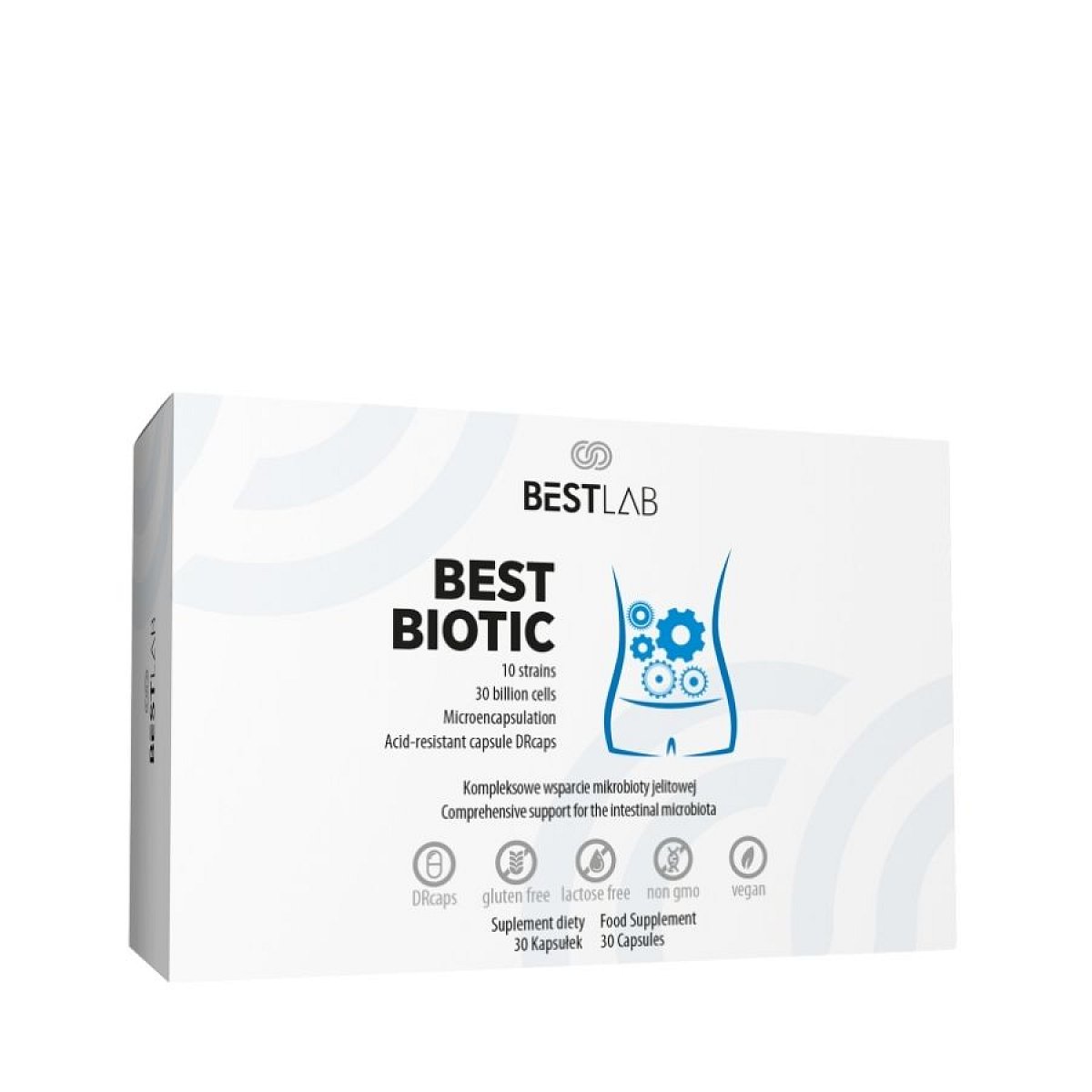 Best Lab BestBiotic probiotikum 30 kapslí