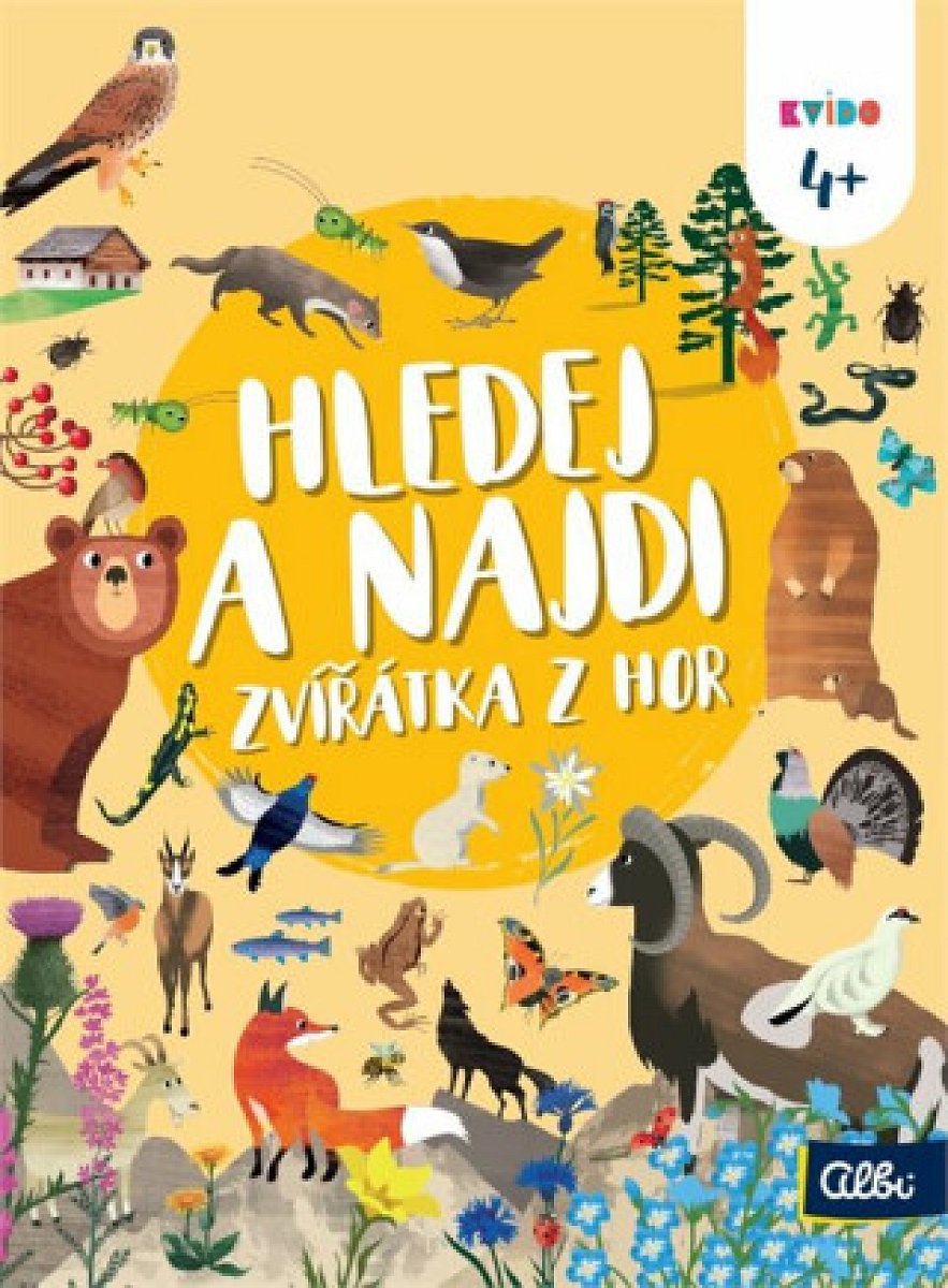 Kvído - Hledej a najdi: Zvířátka z hor