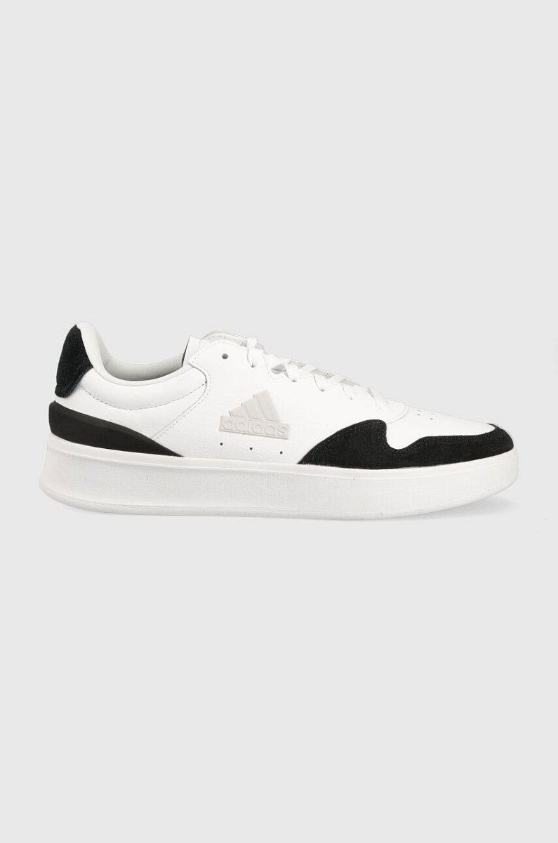 Kožené sneakers boty adidas KANTANA bílá barva, IG9818