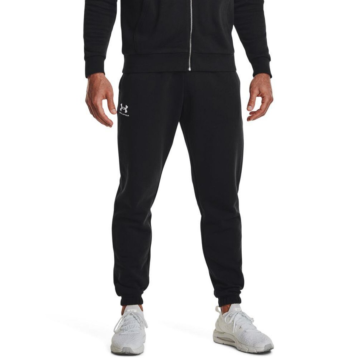 Pánské tepláky Under Armour Essential Fleece Joggers velikost XS
