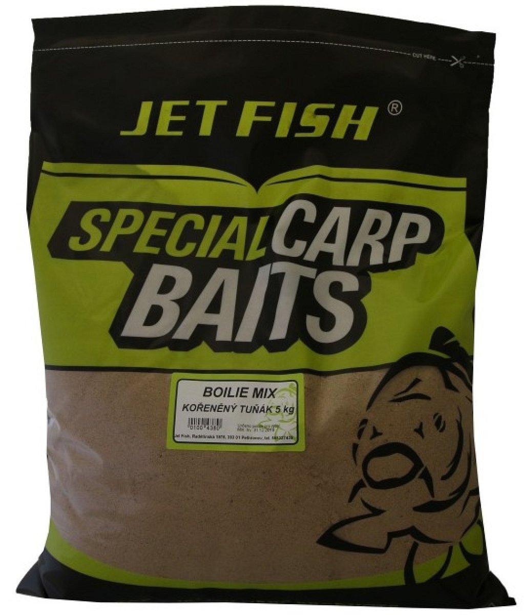 Jet fish  boilie směs kořeněný tuňák -5kg