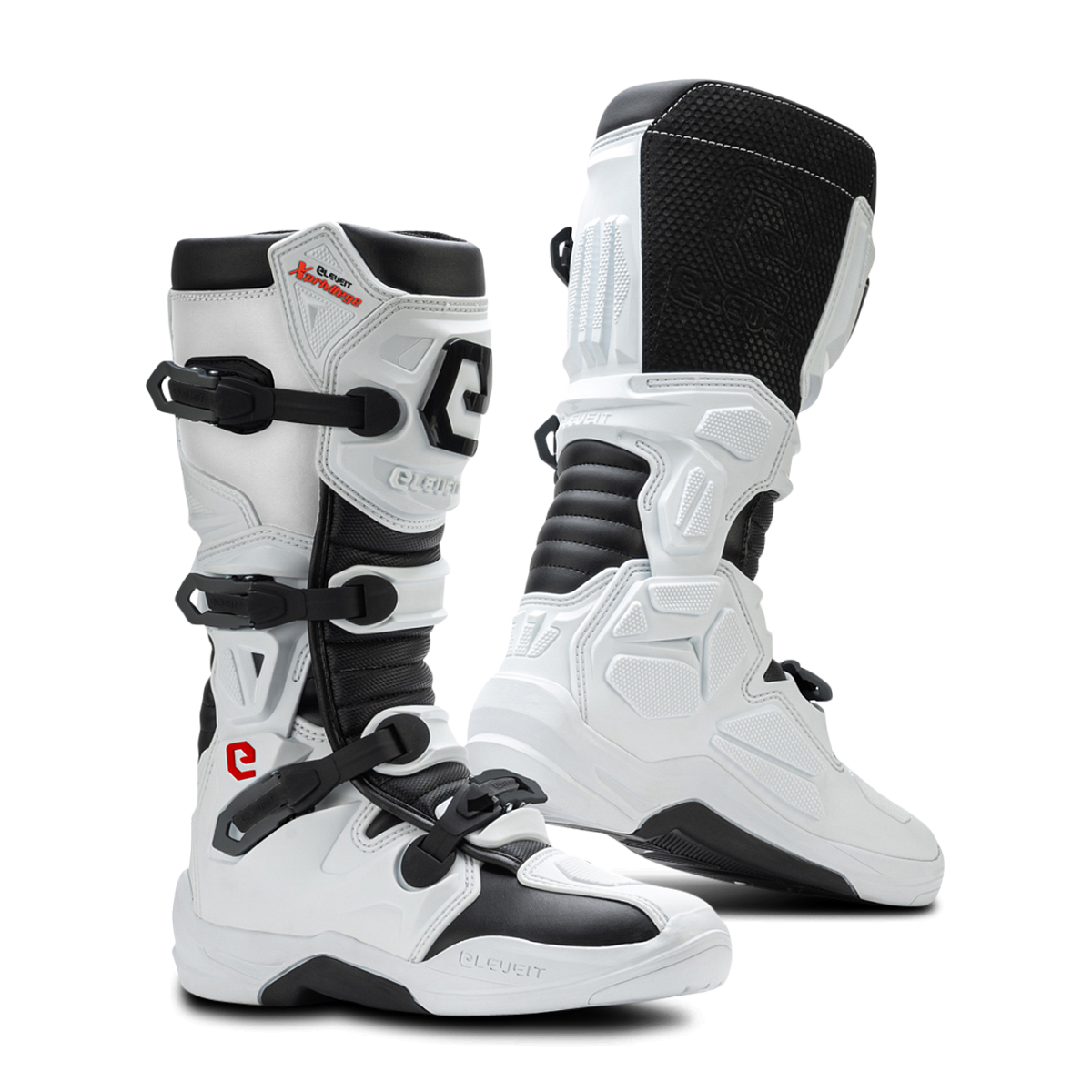 Motokrosové Boty Eleveit X-PRIVILEGE Bílo-Černá 44