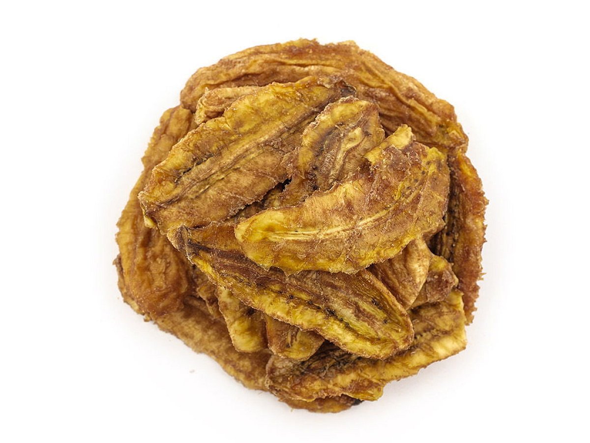 Banány sušené plátky váha 10kg