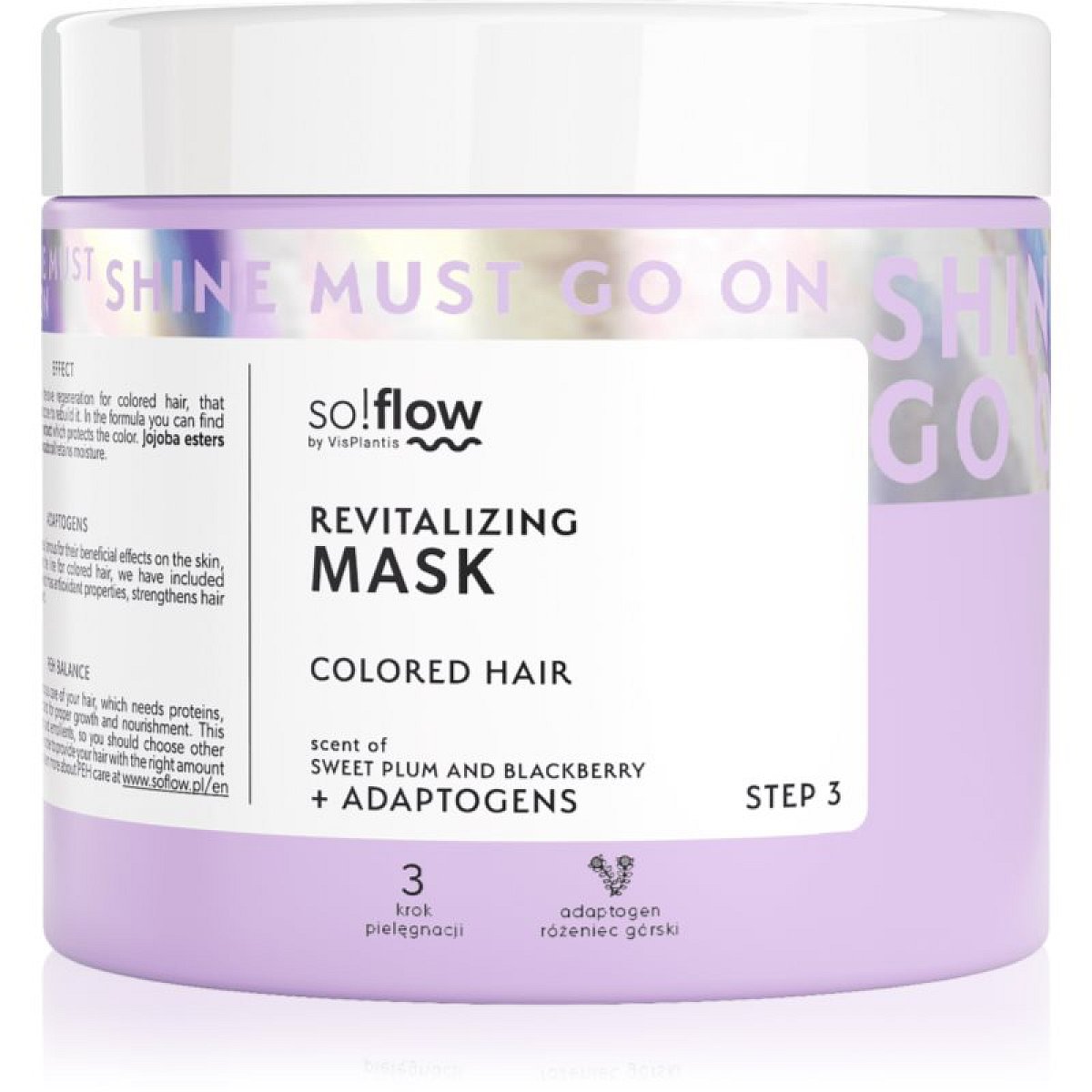 so!flow Revitalizing Mask intenzivní revitalizační maska pro barvené vlasy 400 ml