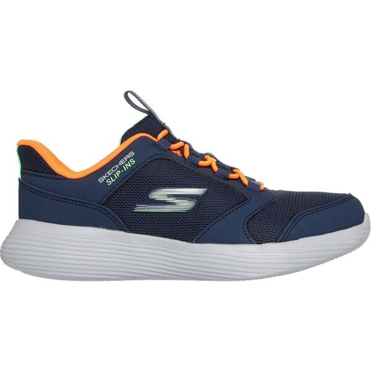 Skechers GO RUN 400 V2 Dětská volnočasová obuv, tmavě modrá, velikost