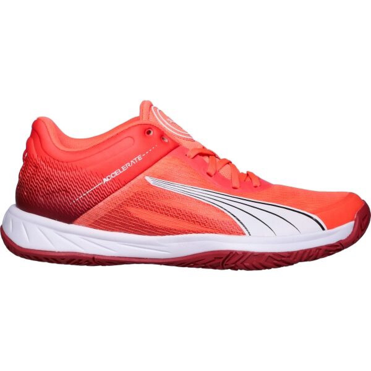 Puma ACCELERATE TURBO Pánské volejbalové boty, červená, velikost 46.5