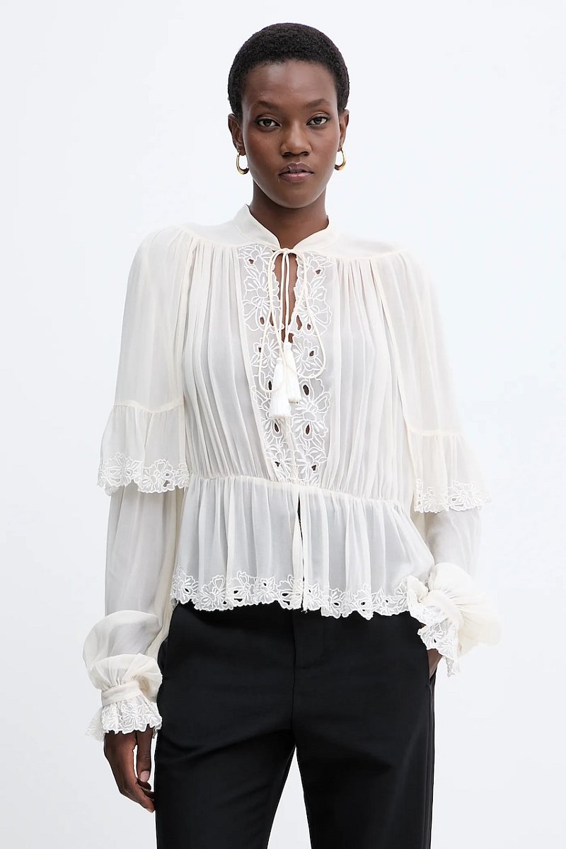 Halenka Twinset dámská, béžová barva, 252TS2291