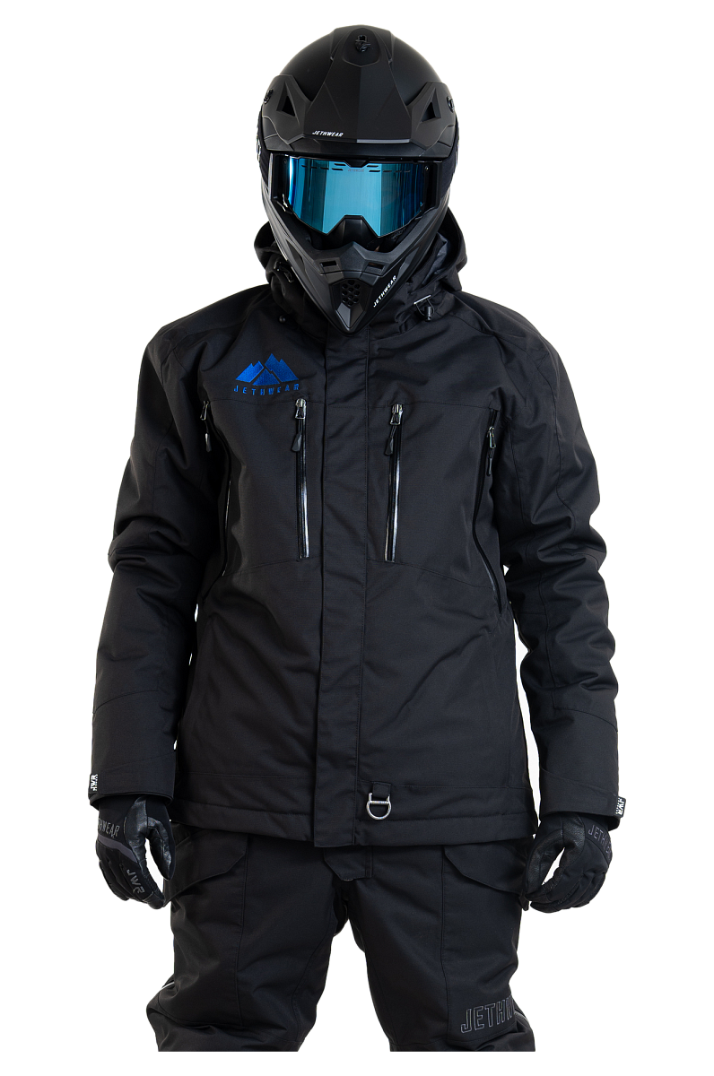 Sněhová Bunda Jethwear Adapt 3 V 1 (2025) Černá/KobaltováXXL