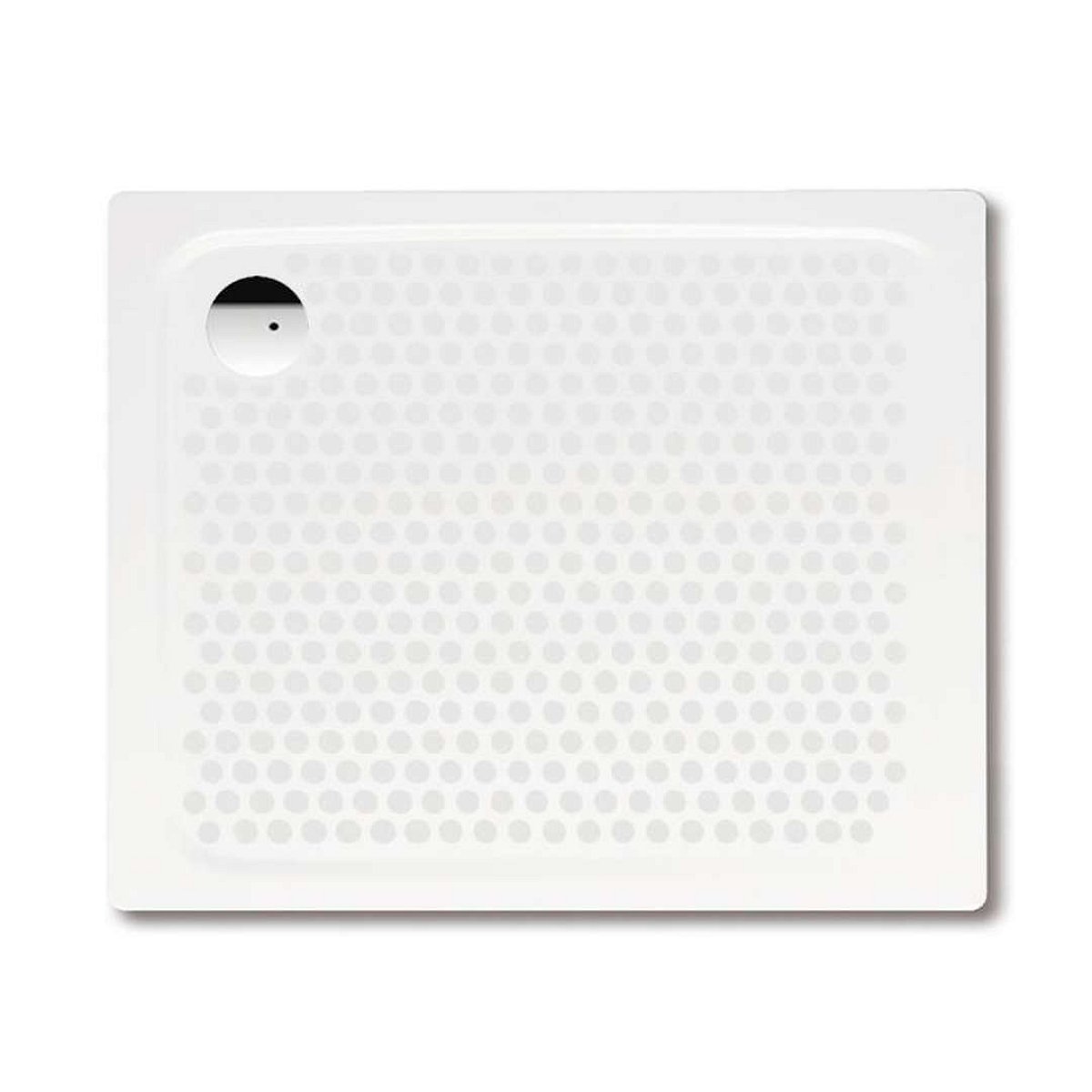 Kaldewei Avantgarde - Sprchová vanička Superplan 398-1, 100x80 cm, celoplošný antislip, bez polystyrénového nosiče, bílá 447230020001