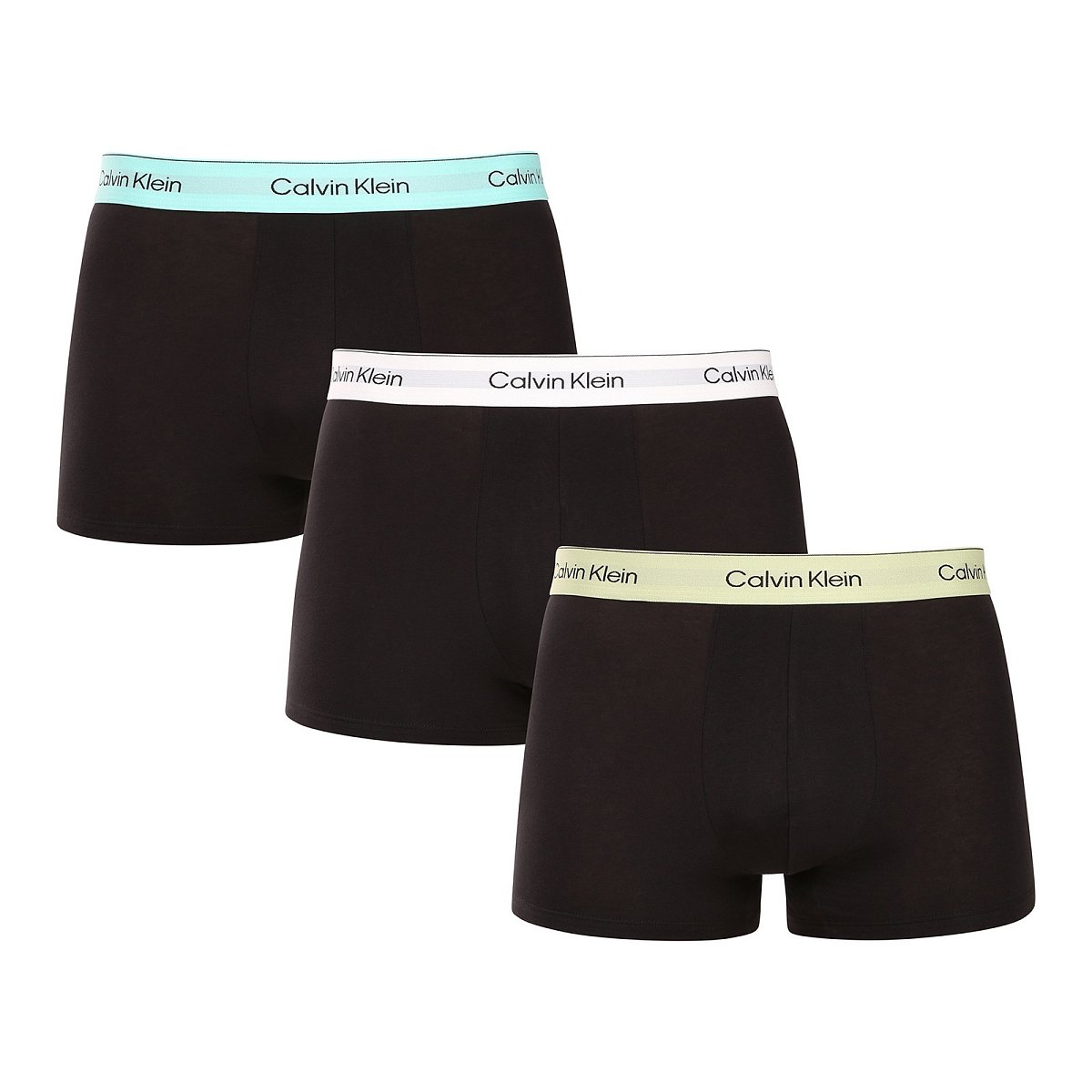 3PACK pánské boxerky Calvin Klein černé (NB4392-VRB) S, trenky / trenýrky
