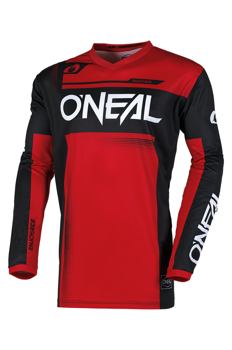 Motokrosový Dres O'Neal Element Racewear Černo-Červená L