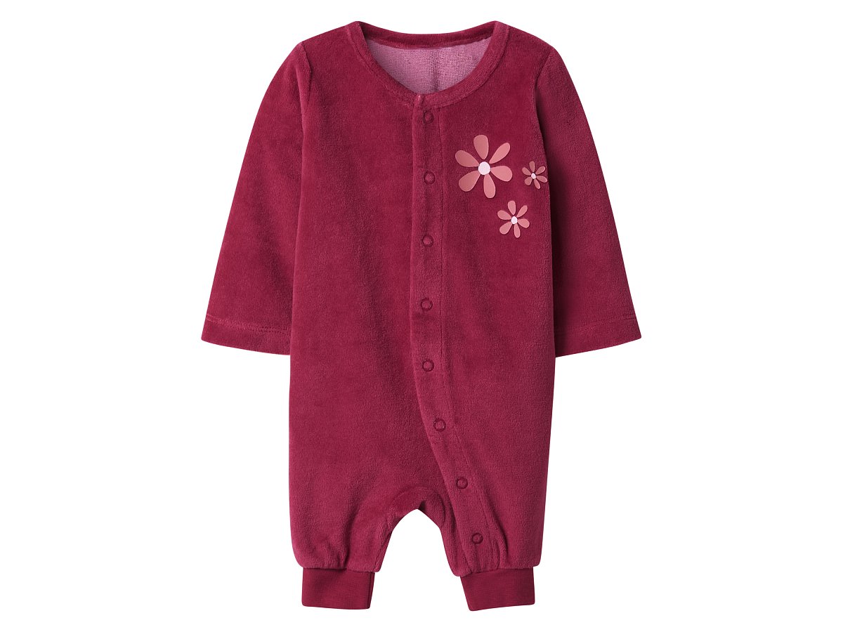 lupilu® Dívčí overal na spaní (červená, 50/56)