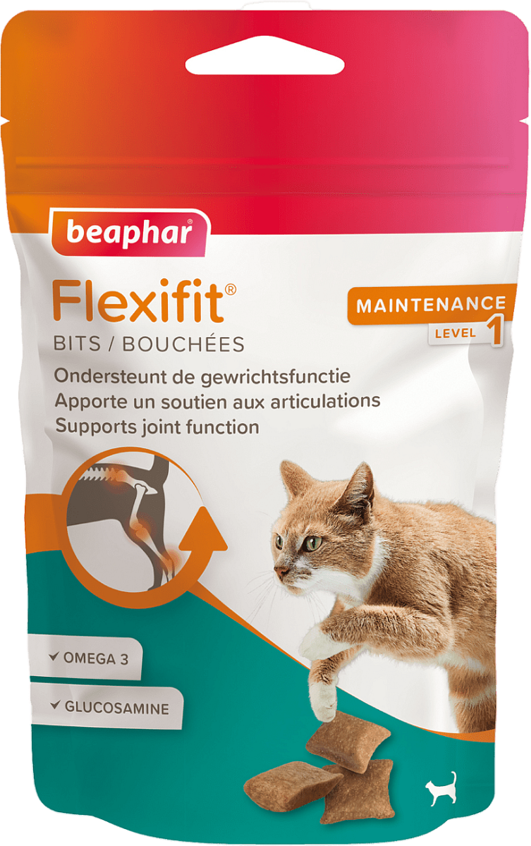 Pamlsek Beaphar Flexifit Bits pro kočky 35g