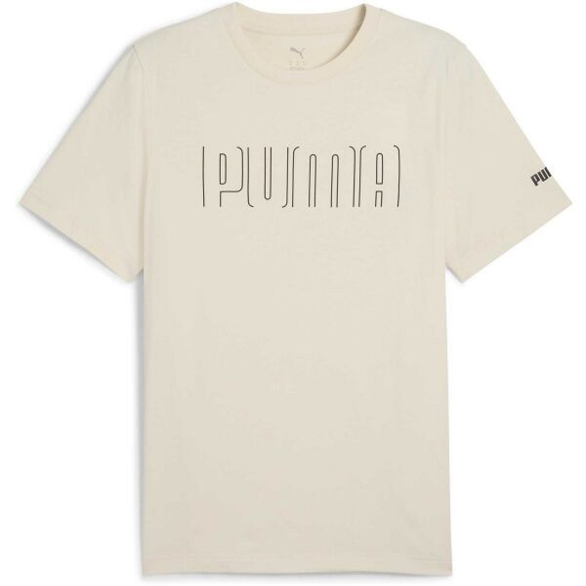 Puma SPORT GRAPHIC TEE Pánské triko, béžová, velikost
