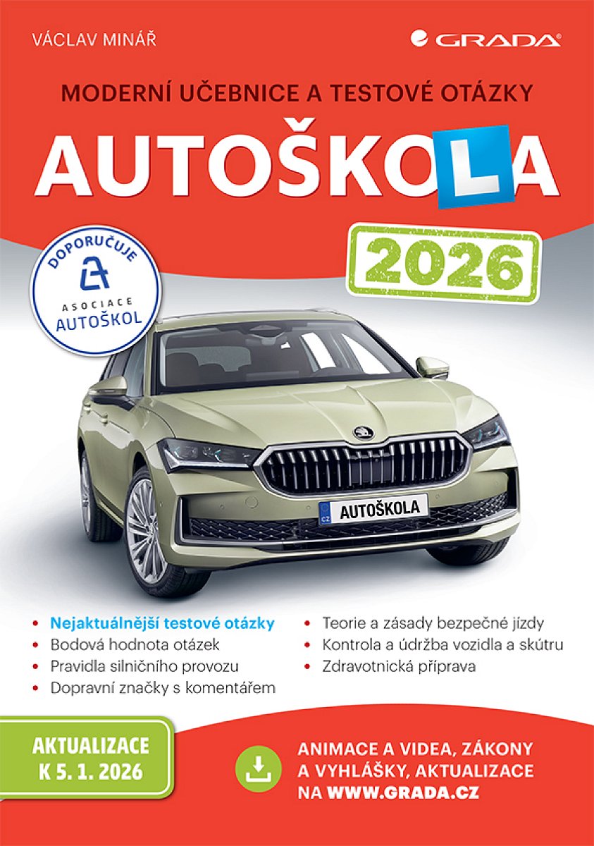 E-kniha: Autoškola 2026 od Minář Václav