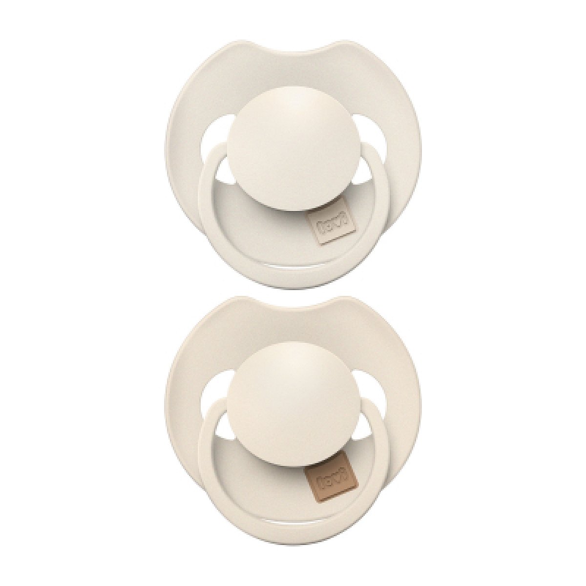 Dudlík silikonový dynamický Prime 6-18m 2ks Coconut/Ivory