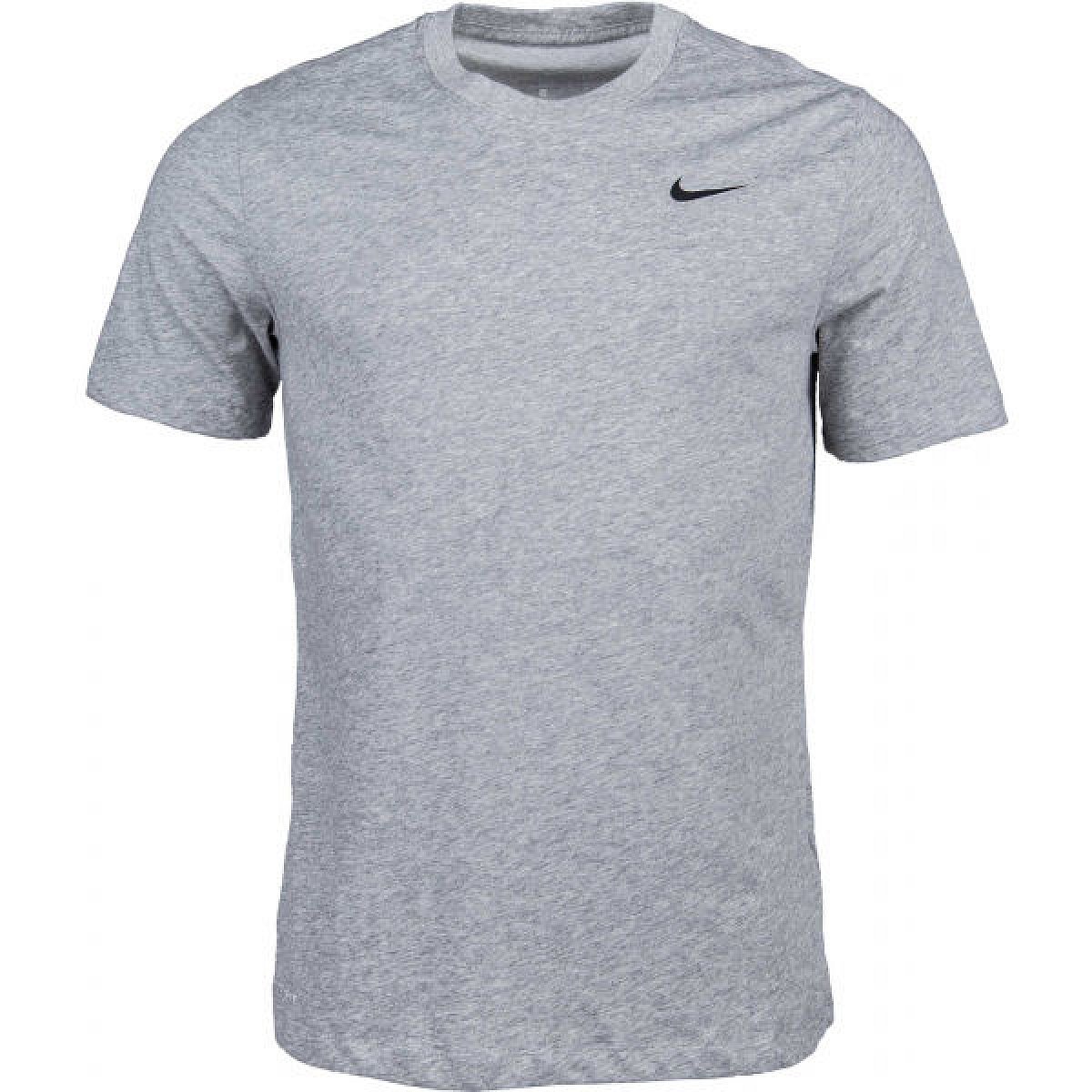 Nike DRY DRI-FIT CREW SOLID Pánské tričko, šedá, velikost XXL