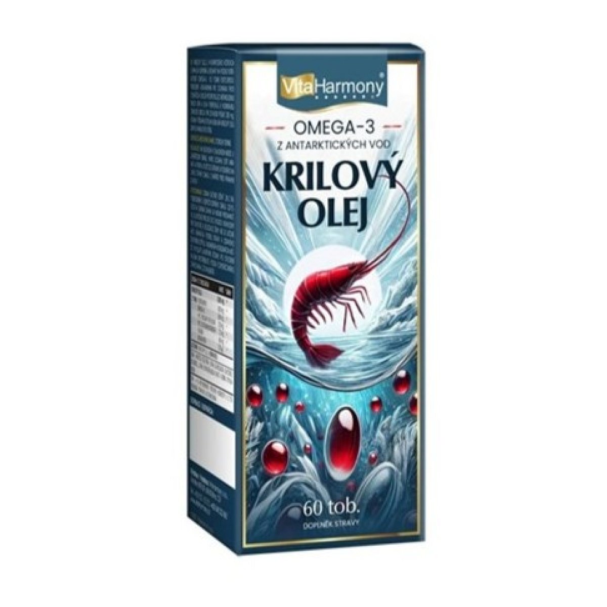 VitaHramony Krilový olej 60 tobolek