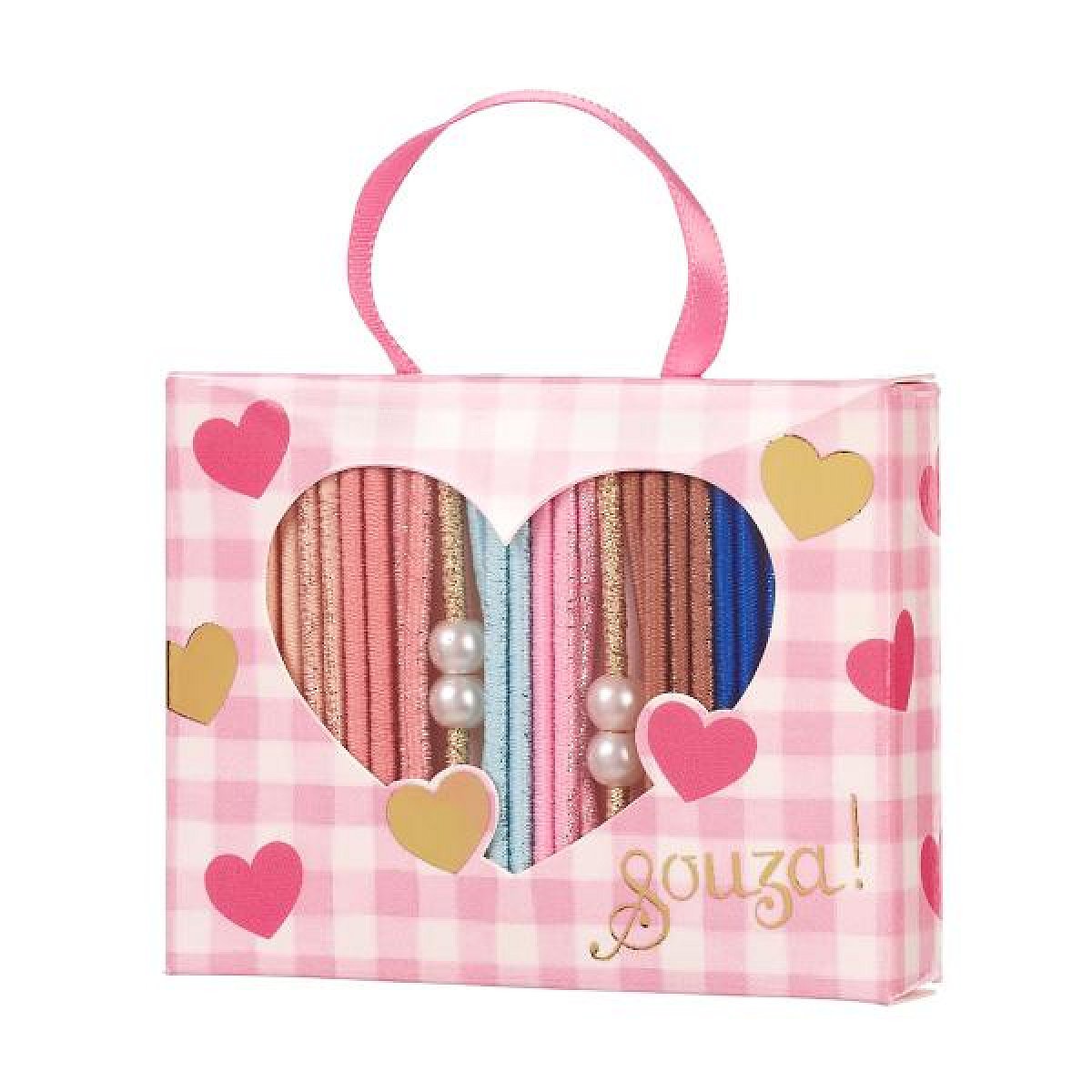 Souza Souza! - Dárkový box Lente - gumičky do vlasů - 24 ks