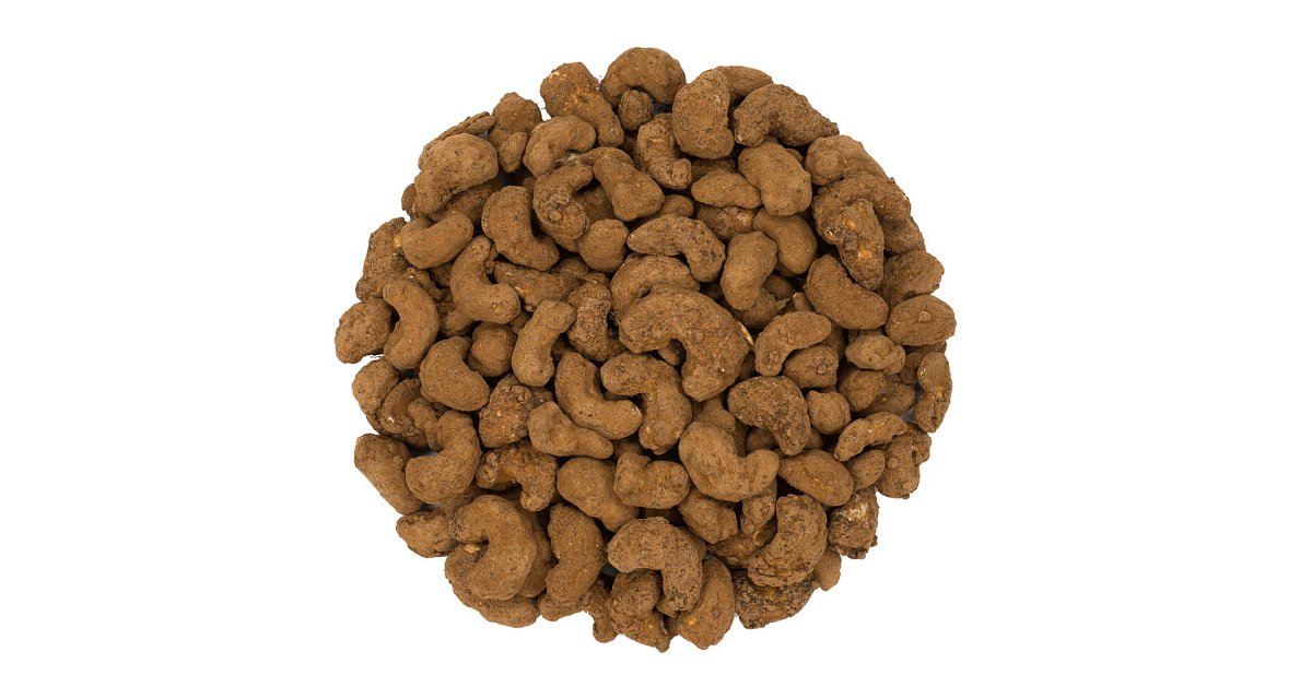 Zachraňte!  Kešu v karamelu s kakaem váha 200g